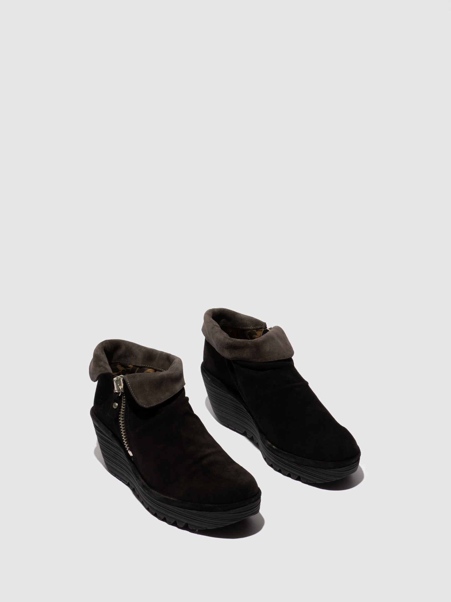 Fly London Botins com Fecho YOXI755FLY BLACK/DIESEL